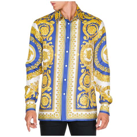 versace shirt dress sale|versace formal shirts.